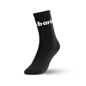 Barebarics - Barefootové ponožky - Crew - Black - Big logo 35-38