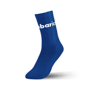 Barebarics - Barefootové ponožky - Crew - Cobalt Blue - Big logo 39-42