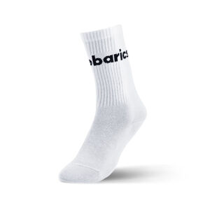 Barebarics - Barefootové ponožky - Crew - White - Big logo 39-42