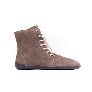 Barefoot kotníkové boty Be Lenka Winter – Chocolate 36
