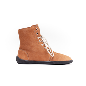 Barefoot kotníkové boty Be Lenka Winter – Cognac 36