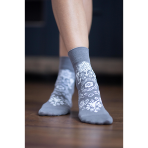Barefoot ponožky Folk - šedé 43-46