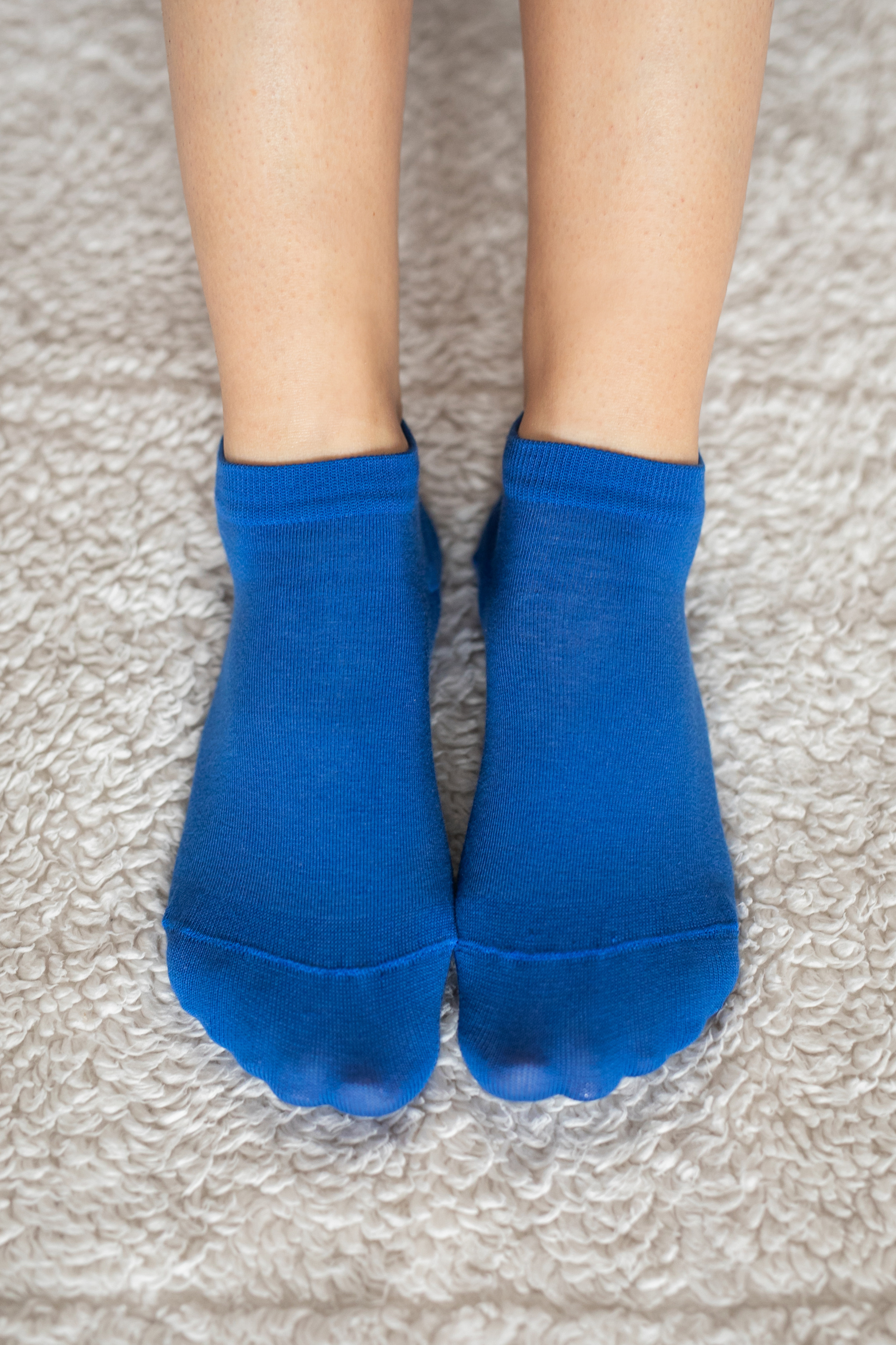 Barefoot ponožky krátké - modré 43-46