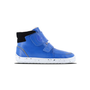 Dětské zimní barefoot boty Be Lenka Panda 2.0 - Blue & White 33