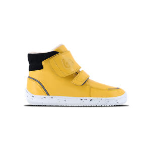 Dětské zimní barefoot boty Be Lenka Panda 2.0 - Cheese Yellow 32