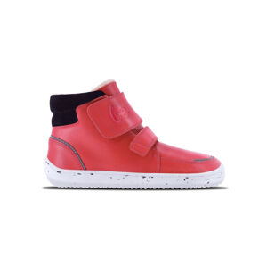Dětské zimní barefoot boty Be Lenka Panda 2.0 - Raspberry Pink 35