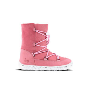 Dětské zimní barefoot boty Be Lenka Snowfox Kids 2.0 - Rose Pink 34