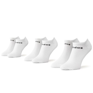 Ponožky ADIDAS No Show 3Pp CF3385 r.43/46 Elastan,Polyamid,Polyester,Bavlna
