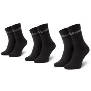 Ponožky Reebok DU2971 r.43-46 Elastan,Polyamid,Polyester,Bavlna